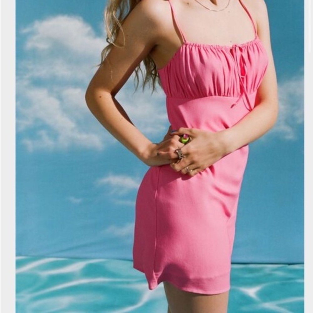 Garage pink dress